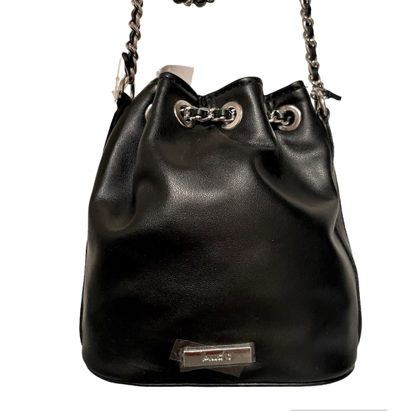 NWT Aldo Mini Rhinestone Crossbody Bucket Bag - Picture 4 of 7